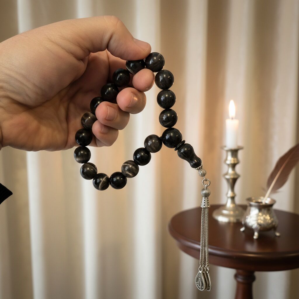 Küre Kesim Bufalo Boynuzu Efe Tesbih