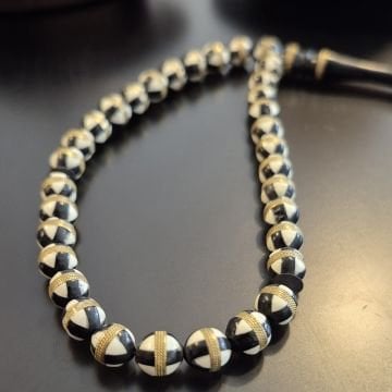 Pirinç işlemeli Kuka Ağacı Tespih