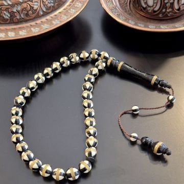 Pirinç işlemeli Kuka Ağacı Tespih