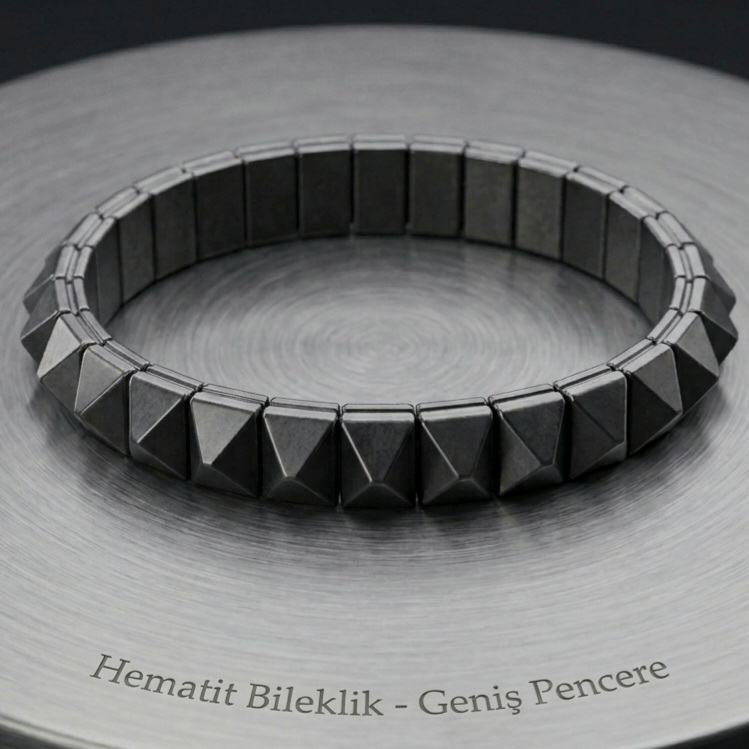 Hematit Taşı Tasarım Bileklik