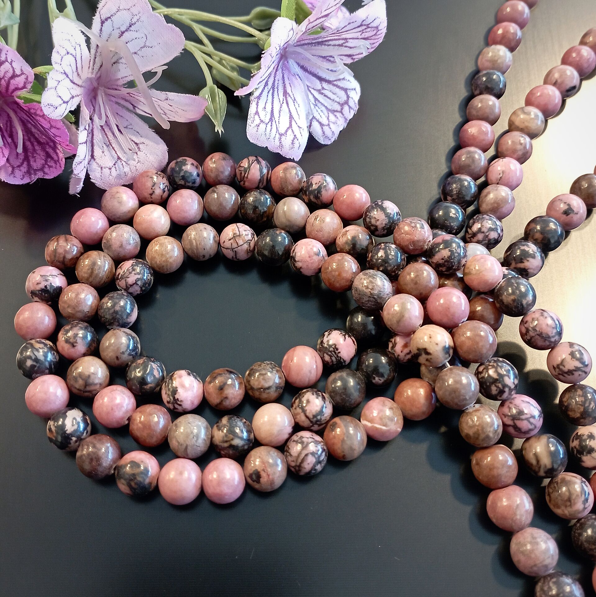 Rodonit Doğal Taş Dizi