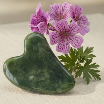 Yeşim Taşı Gua Sha Masaj Aleti