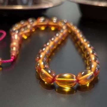 Usta İşi Beyzi Kesim 33’lük Ateş Tesbih