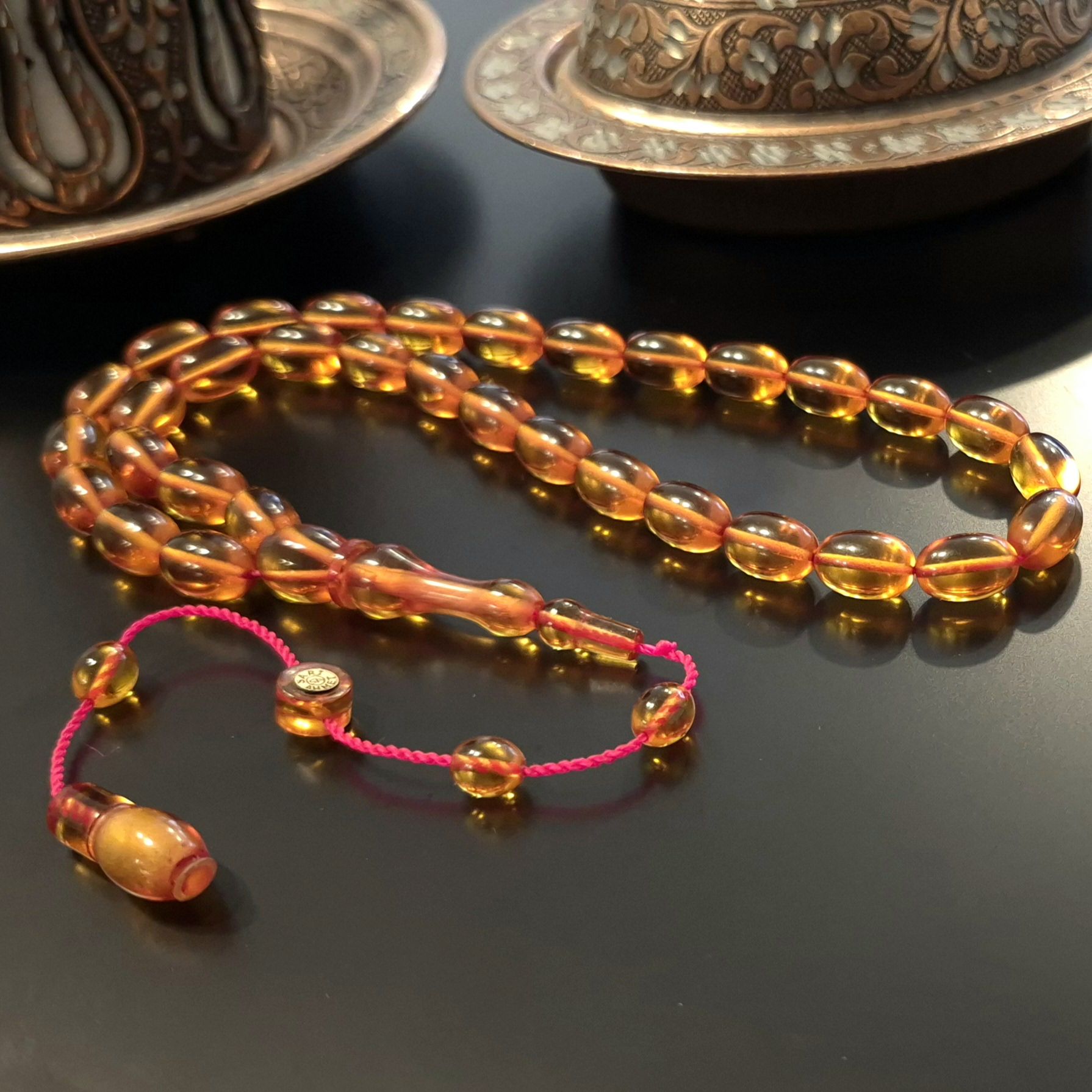 Usta İşi Beyzi Kesim 33’lük Ateş Tesbih