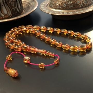 Usta İşi Beyzi Kesim 33’lük Ateş Tesbih