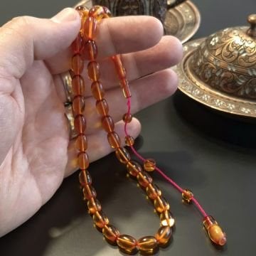 Usta İşi Beyzi Kesim 33’lük Ateş Tesbih