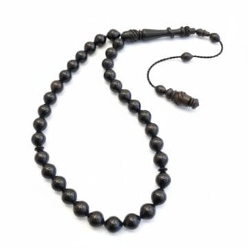 Oyma İmame Usta İşçilikli Abanoz Tesbih