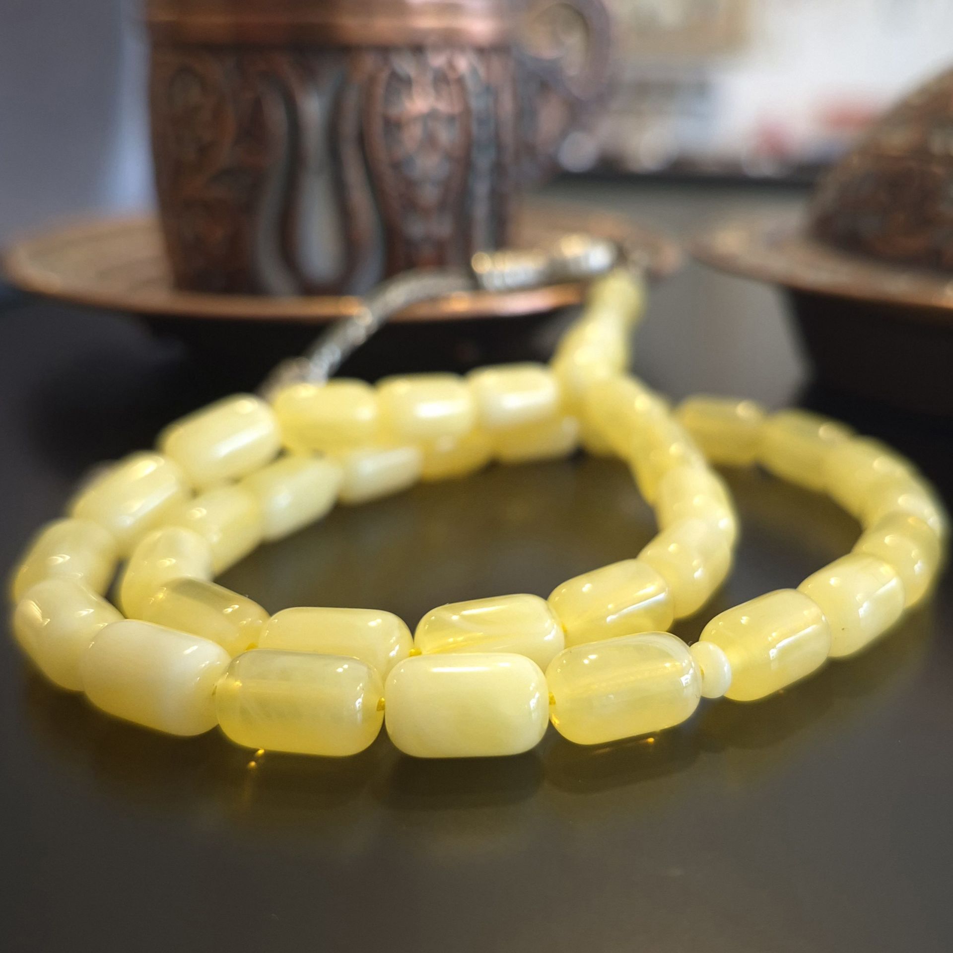 Beyrut Damla Kapsül Kesim 33 lük Tesbih