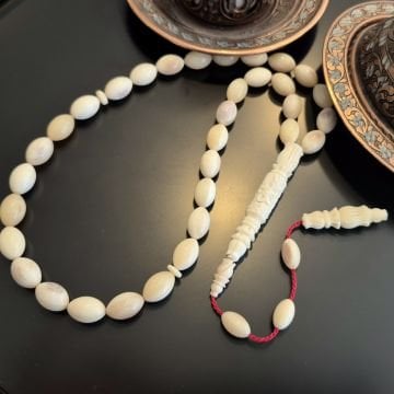 Oyma İmame Usta işçilikli 33 Lük Kemik Tesbih