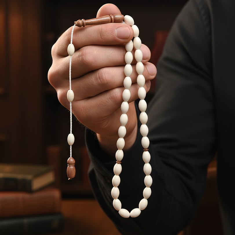 Arpa Kesim Kuka ve Kemik 33 lük Tesbih