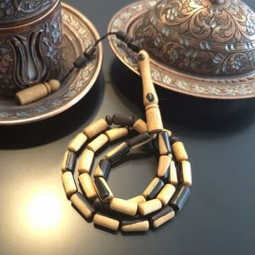 Kapsül Kesim Abanoz Ağacı 33 lük Tesbih