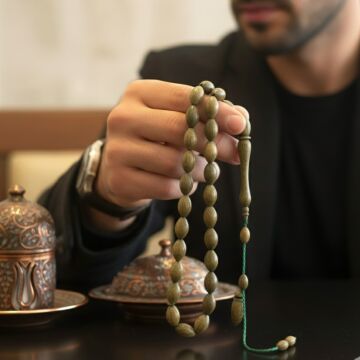 Arpa Kesim Kokulu Pelesenk Ağacı Tesbih
