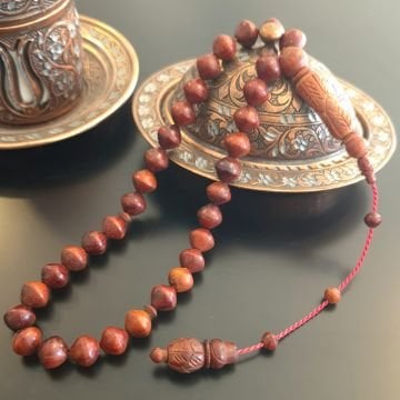 Sığırcık Kesim Gül Ağacı 33 lük Tesbih