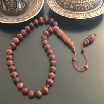Sığırcık Kesim Gül Ağacı 33 lük Tesbih