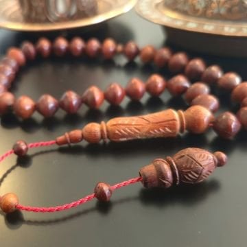 Sığırcık Kesim Gül Ağacı 33 lük Tesbih
