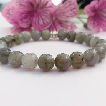 Labradorit Taşı Doğal Taş Bileklik