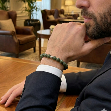 Yeşim Taşı Doğaltaş Bileklik