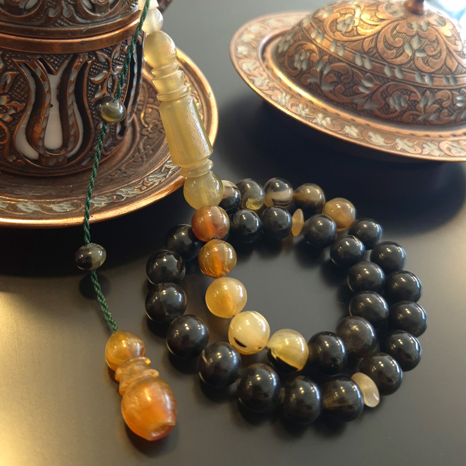 Koç Boynuzu Usta işçilikli 33 lük Tesbih