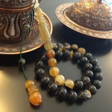 Koç Boynuzu Usta işçilikli 33 lük Tesbih