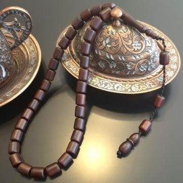 Kapsül Kesim 33 lük Fiber Glass Tesbih