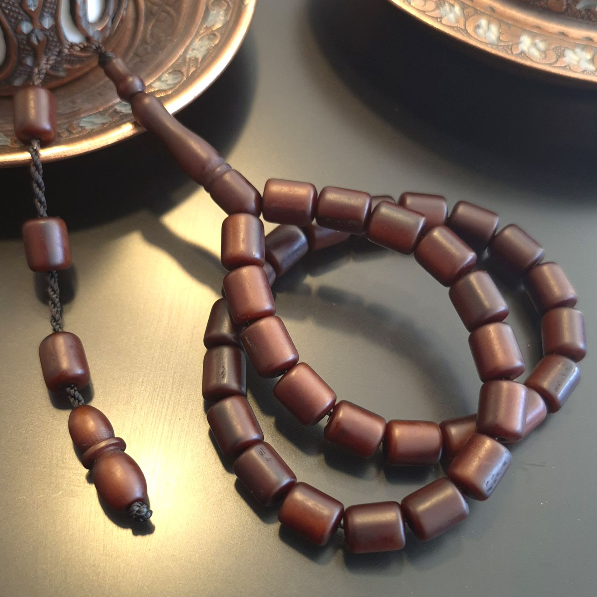 Kapsül Kesim 33 lük Fiber Glass Tesbih