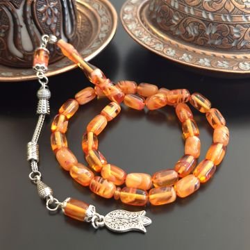 Lale Püskül 33 lük Sıkma Tesbih