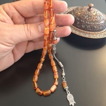 Lale Püskül 33 lük Sıkma Tesbih