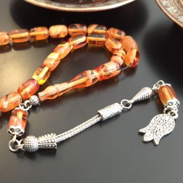 Lale Püskül 33 lük Sıkma Tesbih