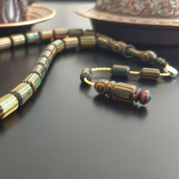 Usta İşi Kapsül Kesim Kafur Ağacı 33 lük Tesbih