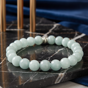 Akuamarin Doğal Taş Bileklik