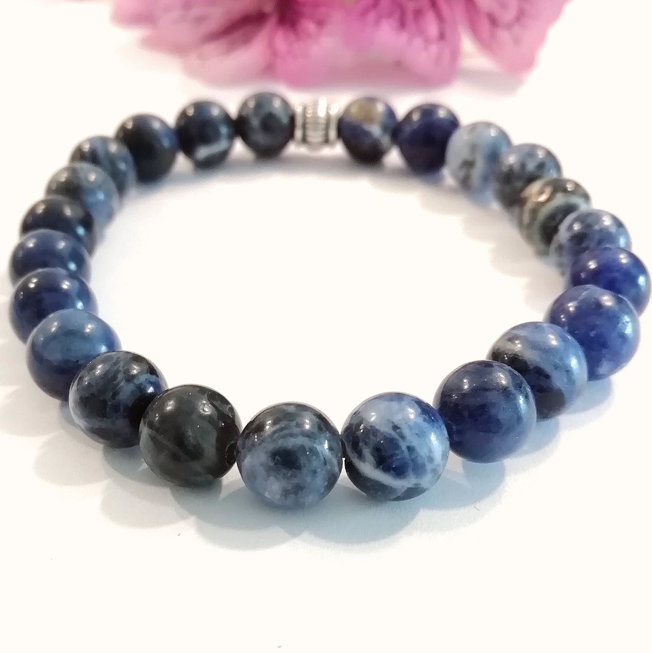 Sodalit Doğal Taş Bileklik