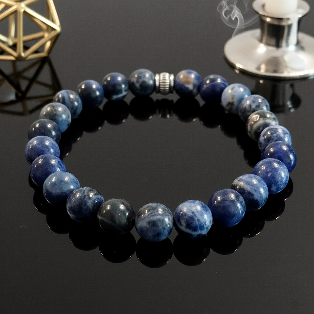 Sodalit Doğal Taş Bileklik