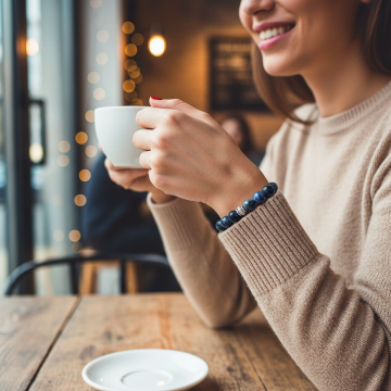 Sodalit Doğal Taş Bileklik