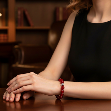 Akik Doğal Taş Bileklik