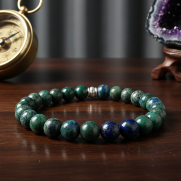 Azurit Doğal Taş Bileklik