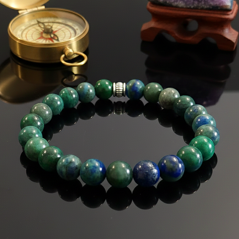 Azurit Doğal Taş Bileklik