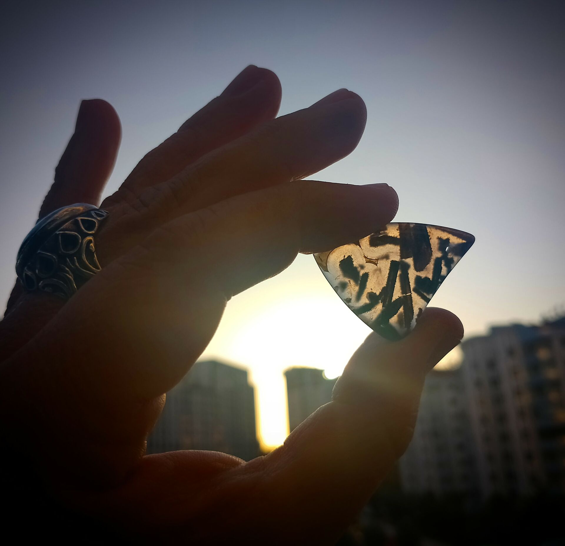 Çubuk Agat Kabaşon Kesim Doğal Taş