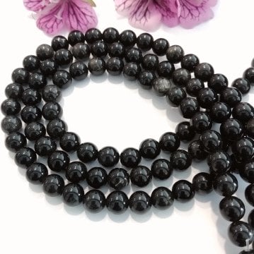 Gold (Altın) Obsidyen Doğal Taş Dizi