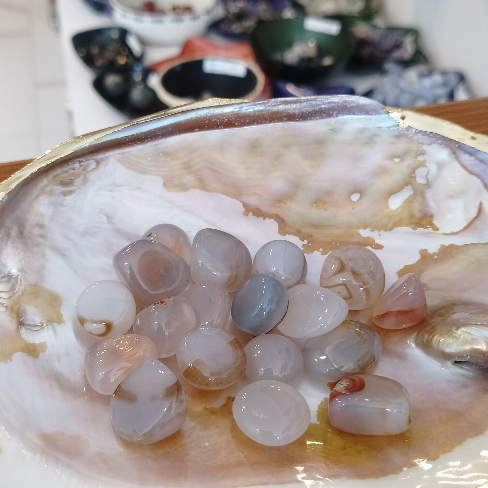 Kalsedon Taşı Kütle (Ufak Boy)