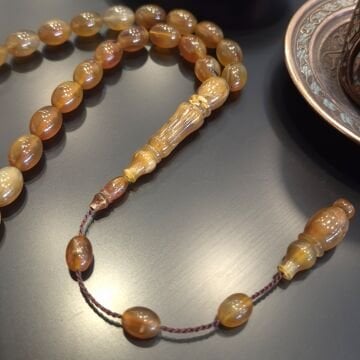 Koç Boynuzu Usta işçilikli 33 lük Tesbih