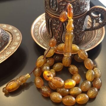 Koç Boynuzu Usta işçilikli 33 lük Tesbih