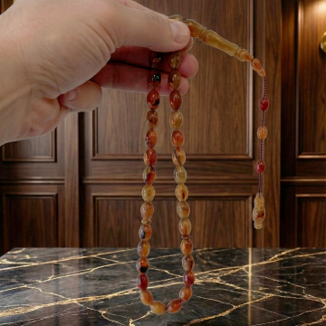 Koç Boynuzu Usta işçilikli 33 lük Tesbih