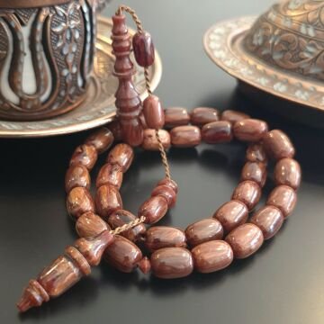 Kapsül Kesim Usta İşçilikli 33 lük Sıkma Tesbih