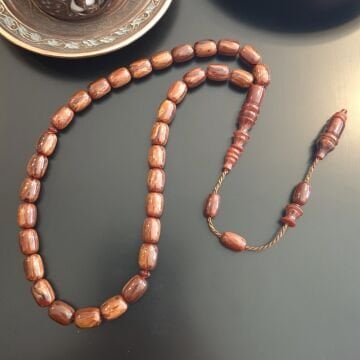 Kapsül Kesim Usta İşçilikli 33 lük Sıkma Tesbih