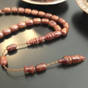 Kapsül Kesim Usta İşçilikli 33 lük Sıkma Tesbih