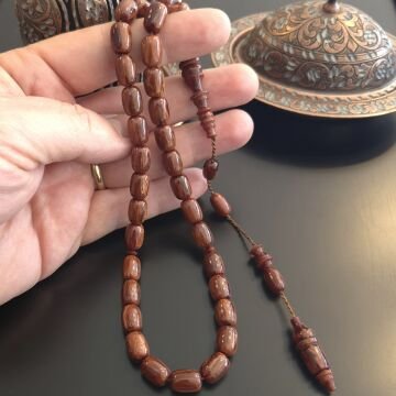 Kapsül Kesim Usta İşçilikli 33 lük Sıkma Tesbih