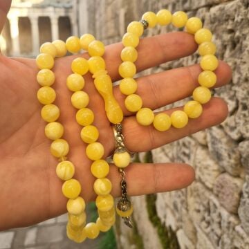 Beyrut Damla Set Küre Kesim 33 lük Tesbih ve Bileklik