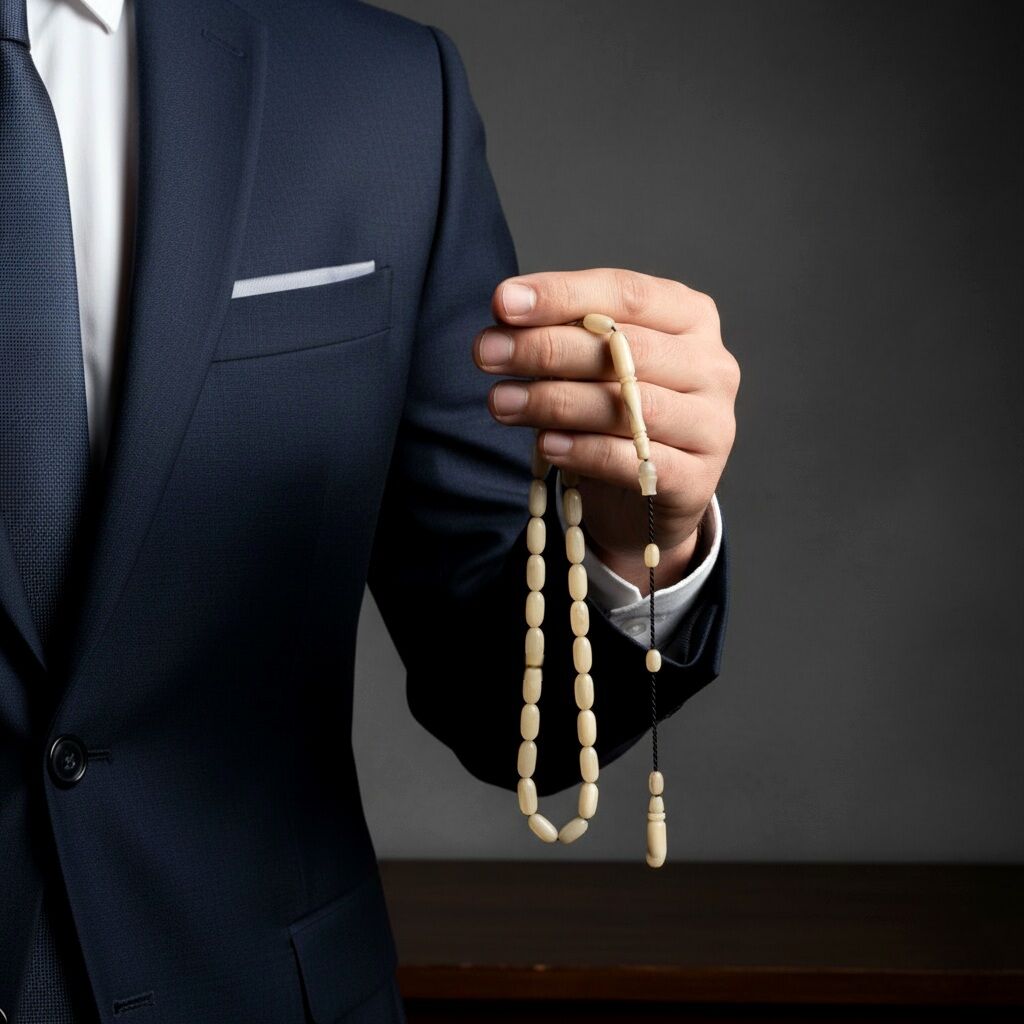 Kapsül Kesim Koç Boynuzu Usta 33 lük Tesbih