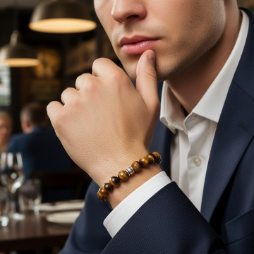 Faset Kesim Kaplangözü Doğal Taş Bileklik