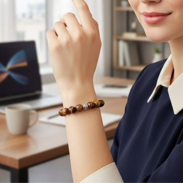 Faset Kesim Kaplangözü Doğal Taş Bileklik